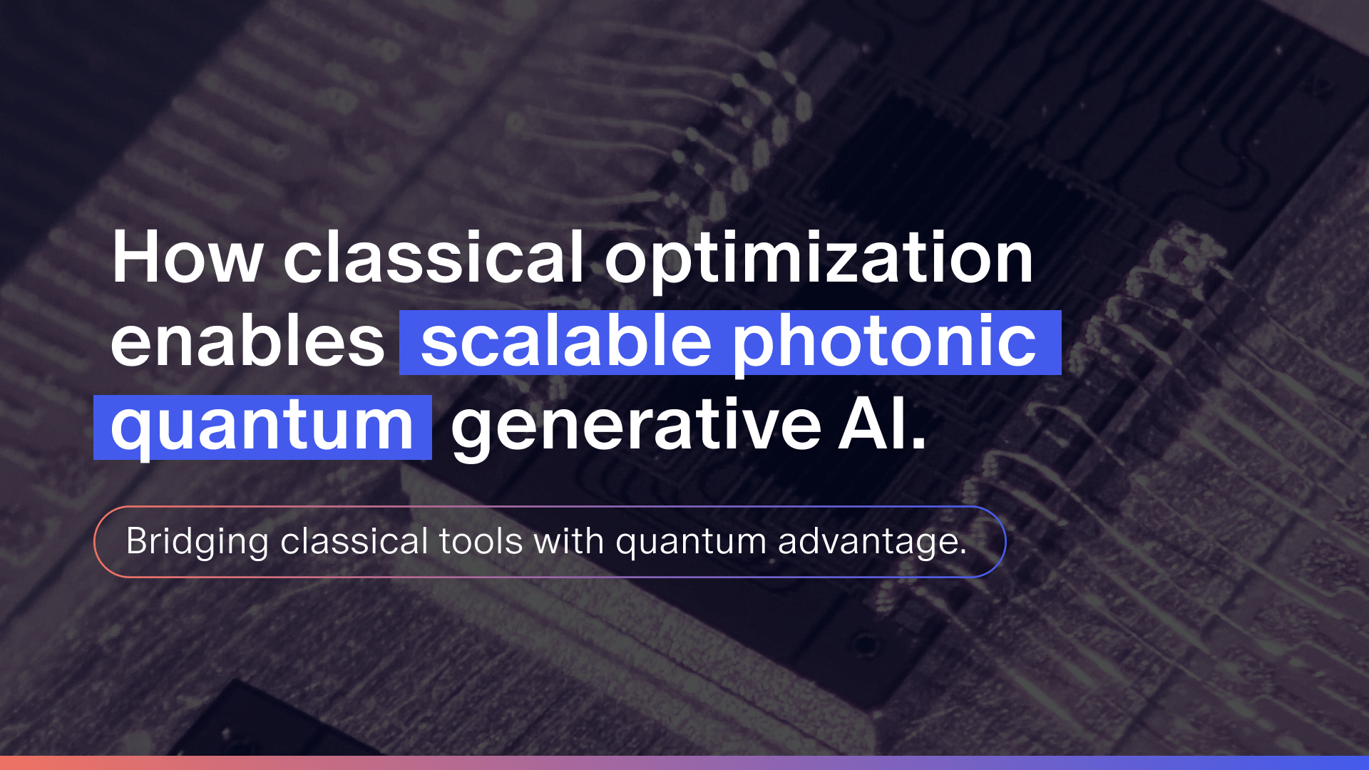 Efficient training of photonic quantum generative models: Quandela’s new approach to Quantum Machine Learning